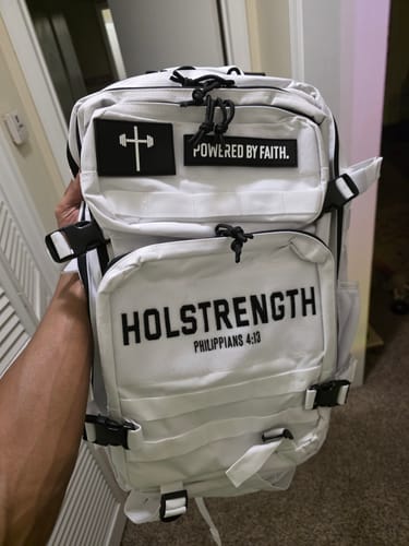 Customer photo review of HolStrength 45L Tactical Backpack