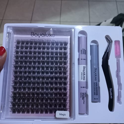 Customer photo review of Magic Lash Kit