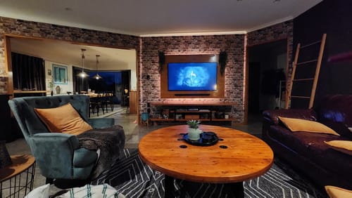 Customer photo review of Sample - Brick Wallpaper - Brown Brick