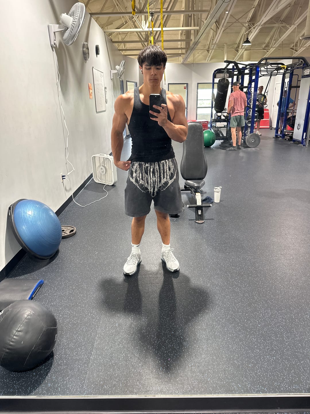 Customer photo review of 1011 - Dark Wave Shorts