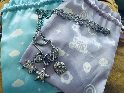 Customer photo review of Celestia Charm Silver