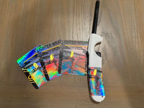 Customer photo review of Print Custom Lighter Wrap