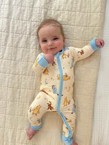 Customer photo review of Dreamy Bear Zip Romper