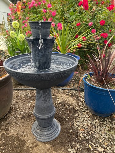 Customer photo review of Fortezza Cordless Fountain Tower