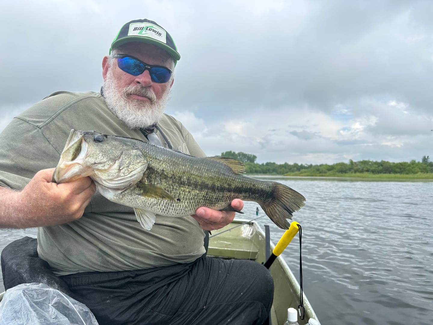 Customer photo review of Beyond Braid Floating Fishing Net with Handle
