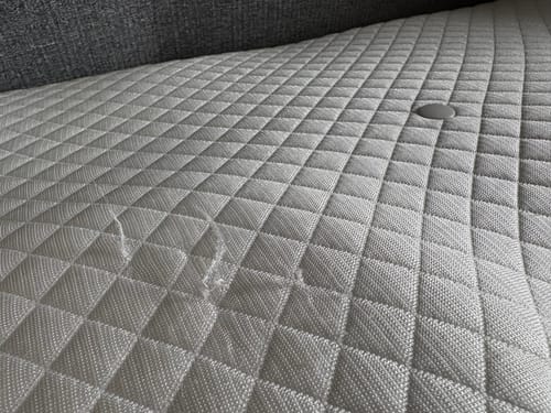 Customer photo review of The Pillow That Silences Snoring—By Fixing Your Sleep Posture