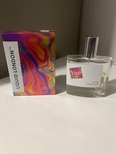 Customer photo review of Liquid London Stickers