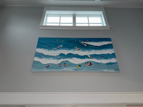 Customer review photo for Plaster Art Texture Painting #SG188