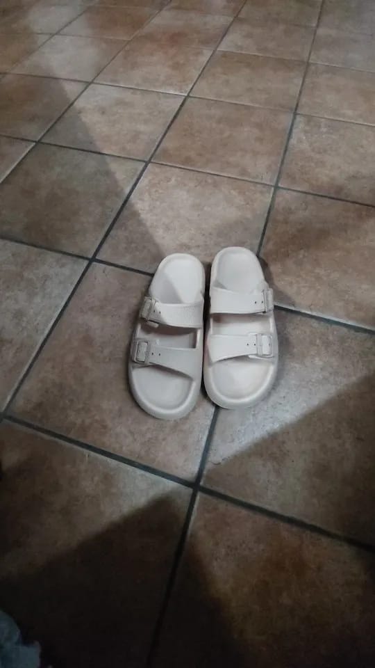 Customer photo review of The Snuggi Slippers™