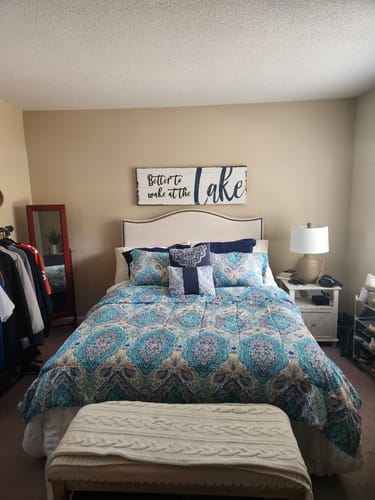 Customer photo review of Better To Wake At The Lake Sign