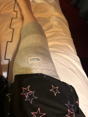 Customer photo review of Premium Bamboo Knee Sleeve (Single)