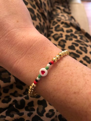 Customer photo review of Palestine Bracelet