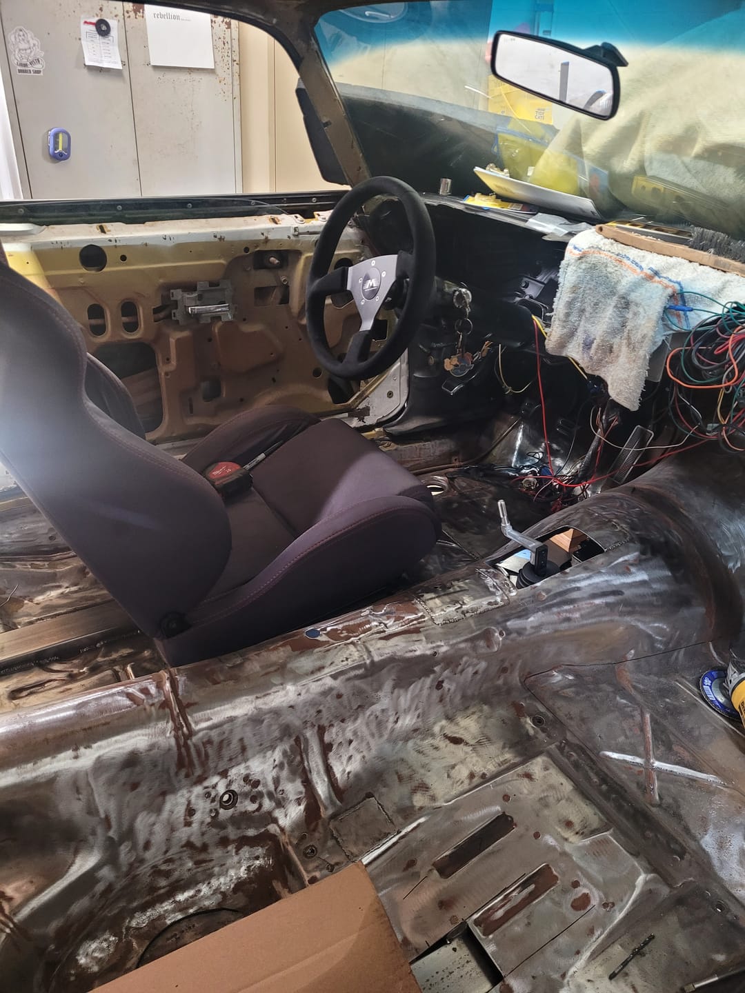 Customer photo review of Motion GM/Ford Bolt-On SFI Steering Quick Release Hub 5/6 Bolt Pattern 15-270