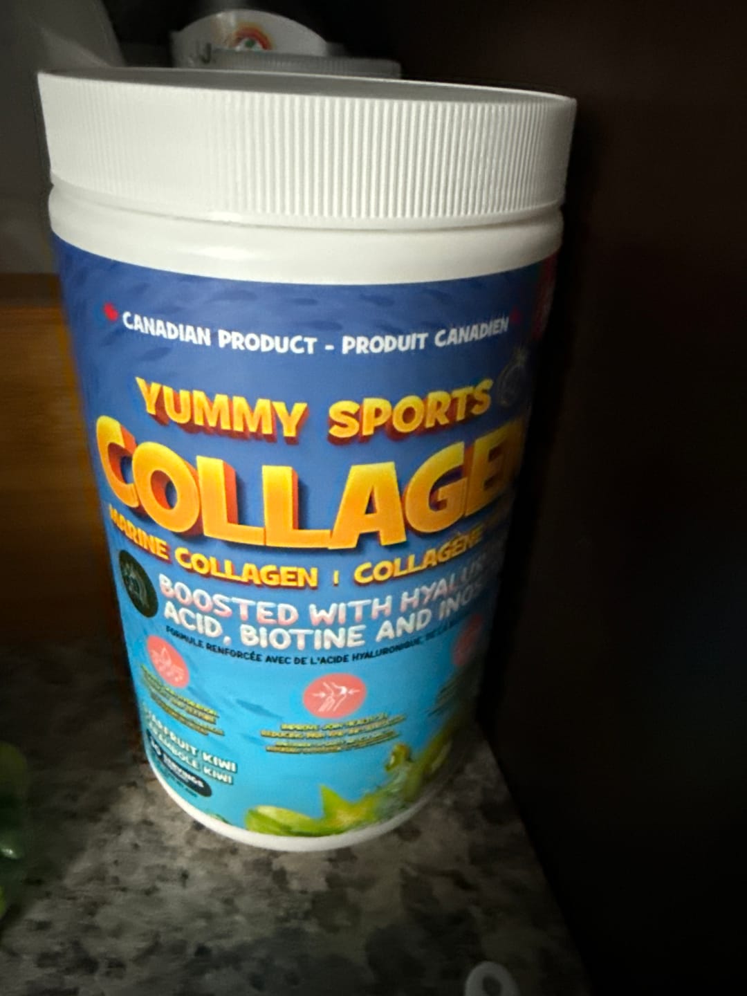 Customer photo review of Yummy Sports - Collagène marin + 435g