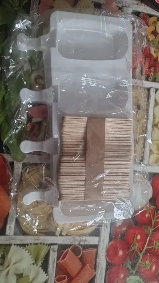Customer photo review of Food Grade Silicone Popsicle Molds