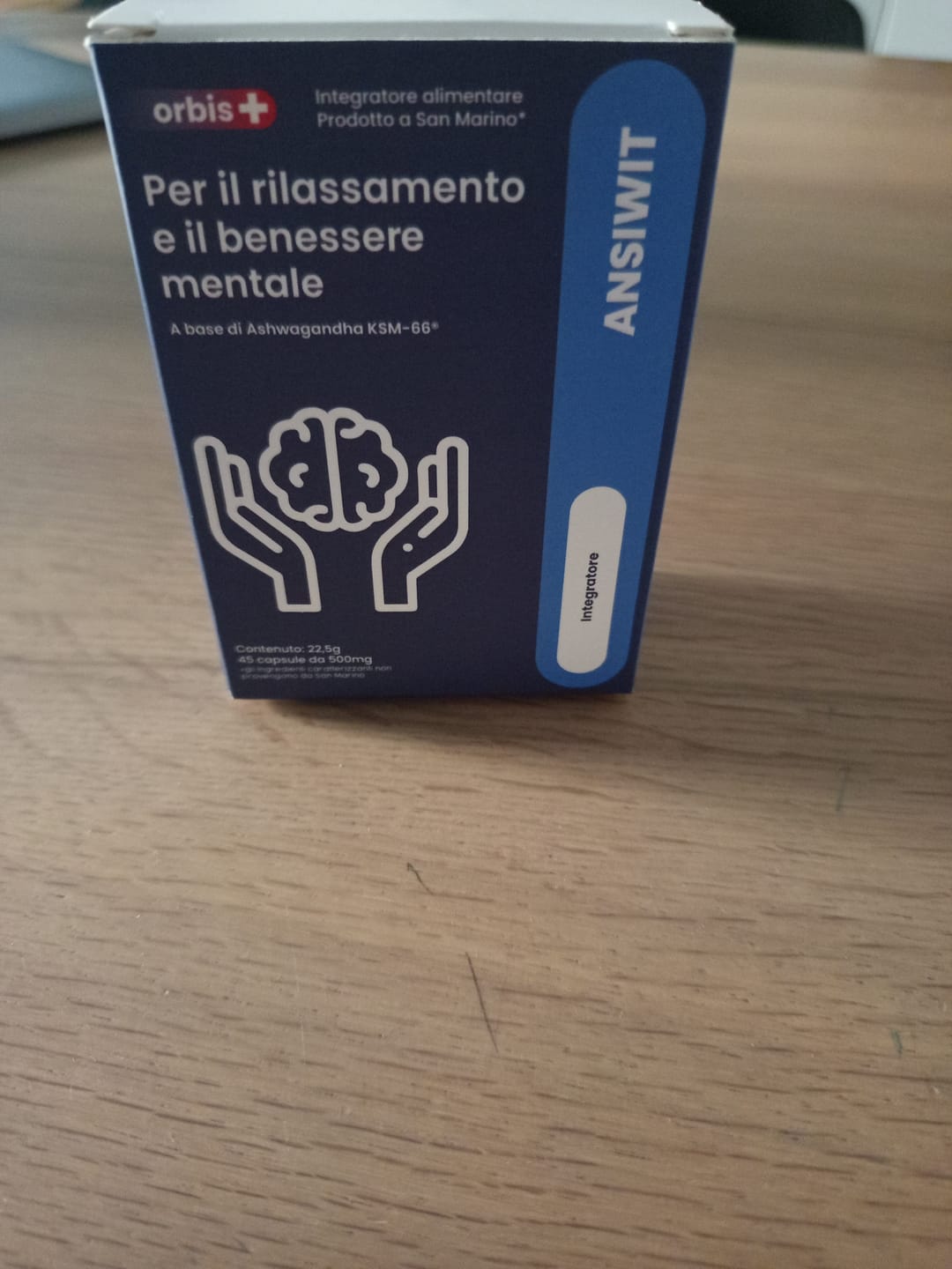 Kundrecension med bilder av ANSIWIT – Ashwagandha KSM66®, magnolia, jujube (45 kapslar)