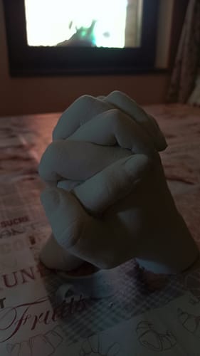 Customer photo review of Kézszobor Készítő Szett | Páros