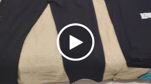 Customer video review of Blackout Shadow Sweatpants
