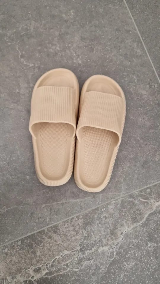 Customer photo review of The Snuggi Slippers™