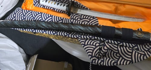 Customer photo review of Katana & Tanto Set - Ghost of Tsushima