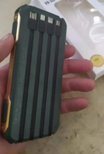 Customer photo review of Solar Ladegerät 200000mAh – Integrierte Kabel & LED-Anzeige
