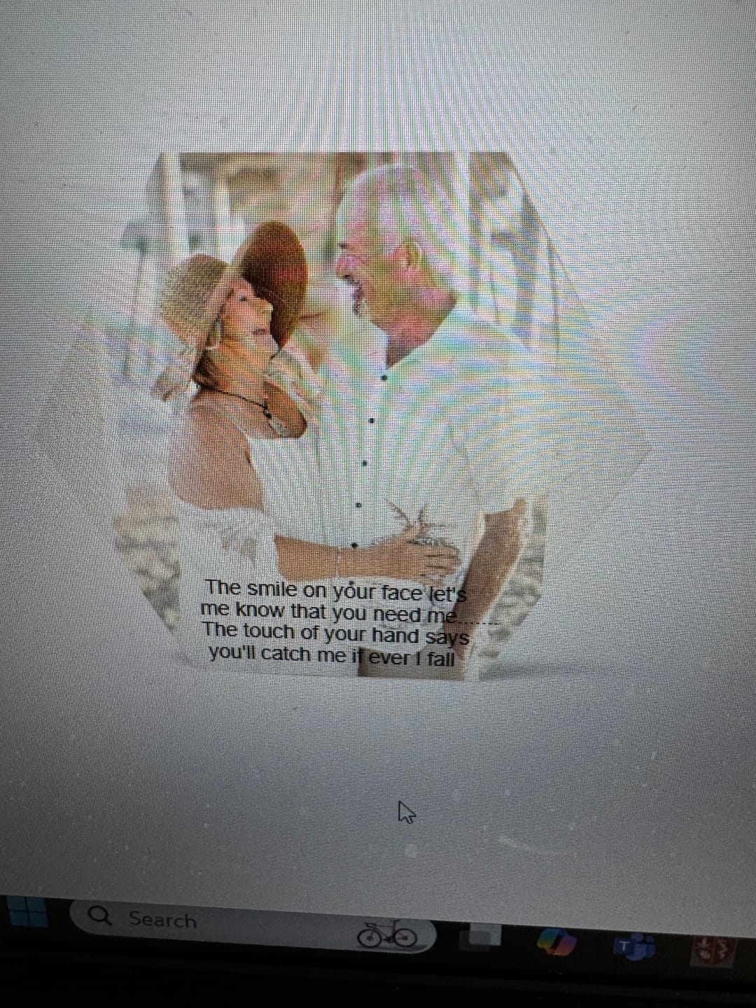Customer photo review of Birch Bright White Shaped Wood Print
