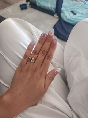 Customer photo review of Breakfast | Jess The Chen Collab Nail Polish Wrap