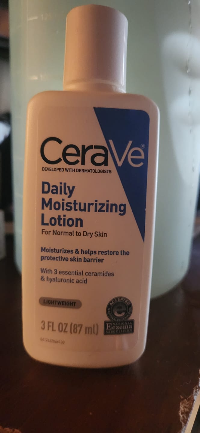 Customer photo review of Daily Moisturizing Lotion