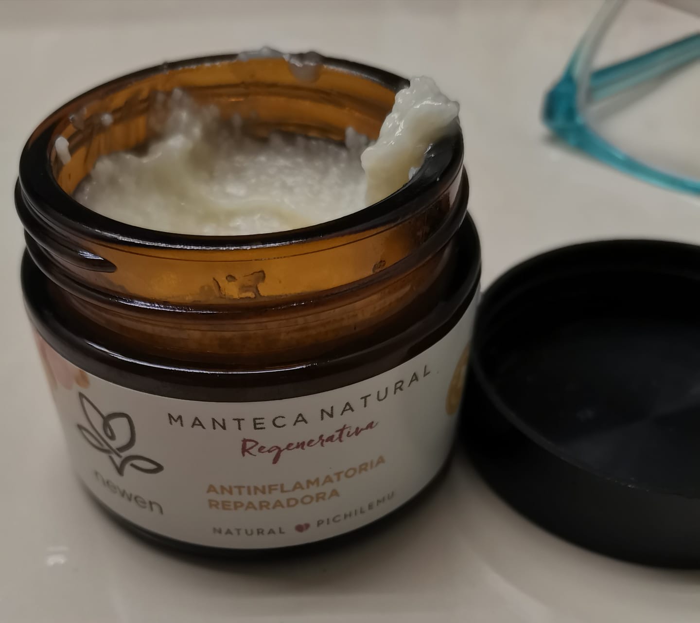 Customer photo review of Manteca Regenerativa Piel Sensible