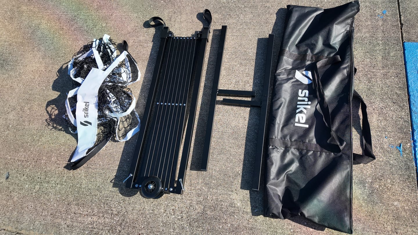 Customer photo review of FlashCourt Portable Pickleball Net