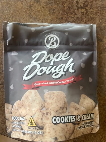 Customer photo review of DOPE DOUGH - COOKIES & CREAM