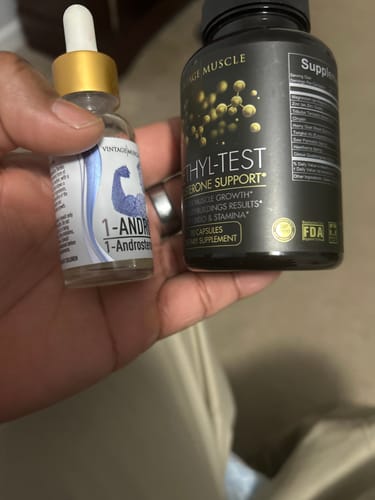 Customer photo review of 1-Androl Stack
