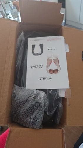 Customer photo review of Back Neck And Shoulder Massager