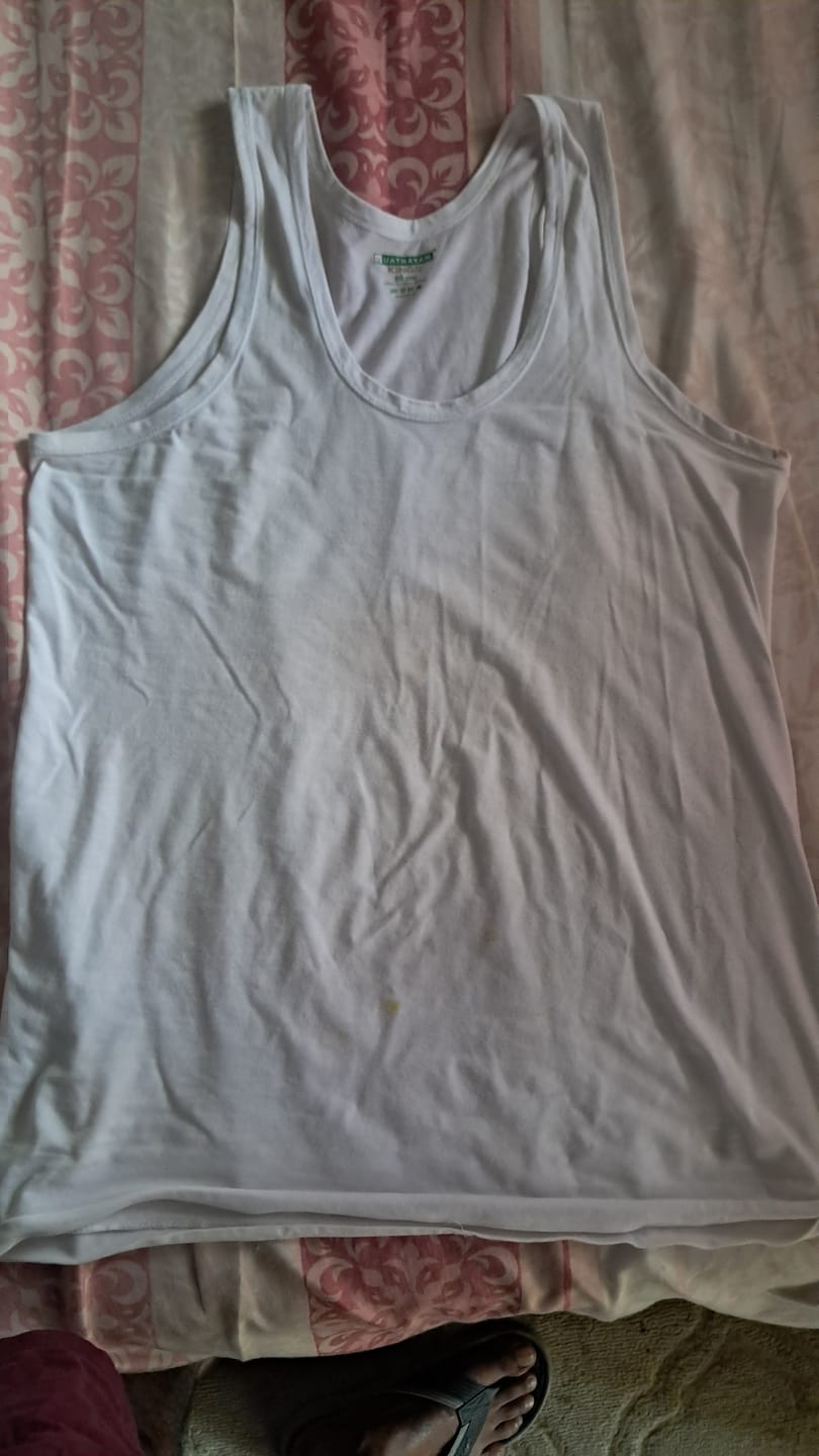 Customer photo review of Kings RN -  100% Cotton White Vest For Mens Combo (Pack of 2) | Uathayam