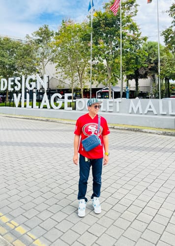 Customer photo review of San Francisco 49Ers NFL Scarlet American Football Jersey