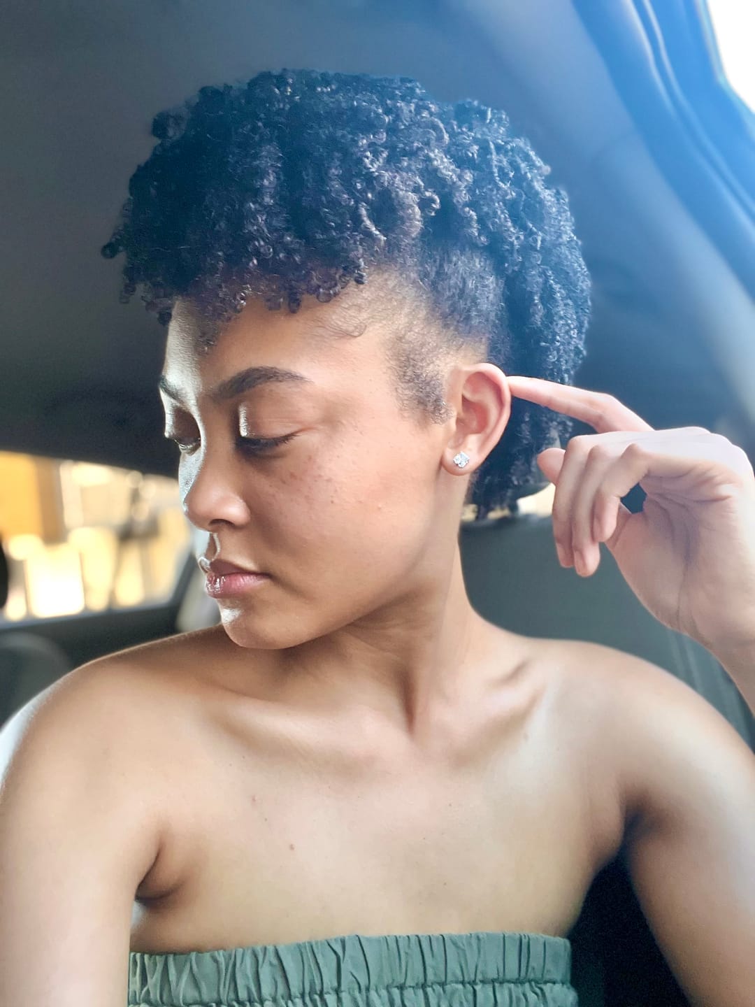 Customer photo review of DETOX Gentle Clarifying Shampoo