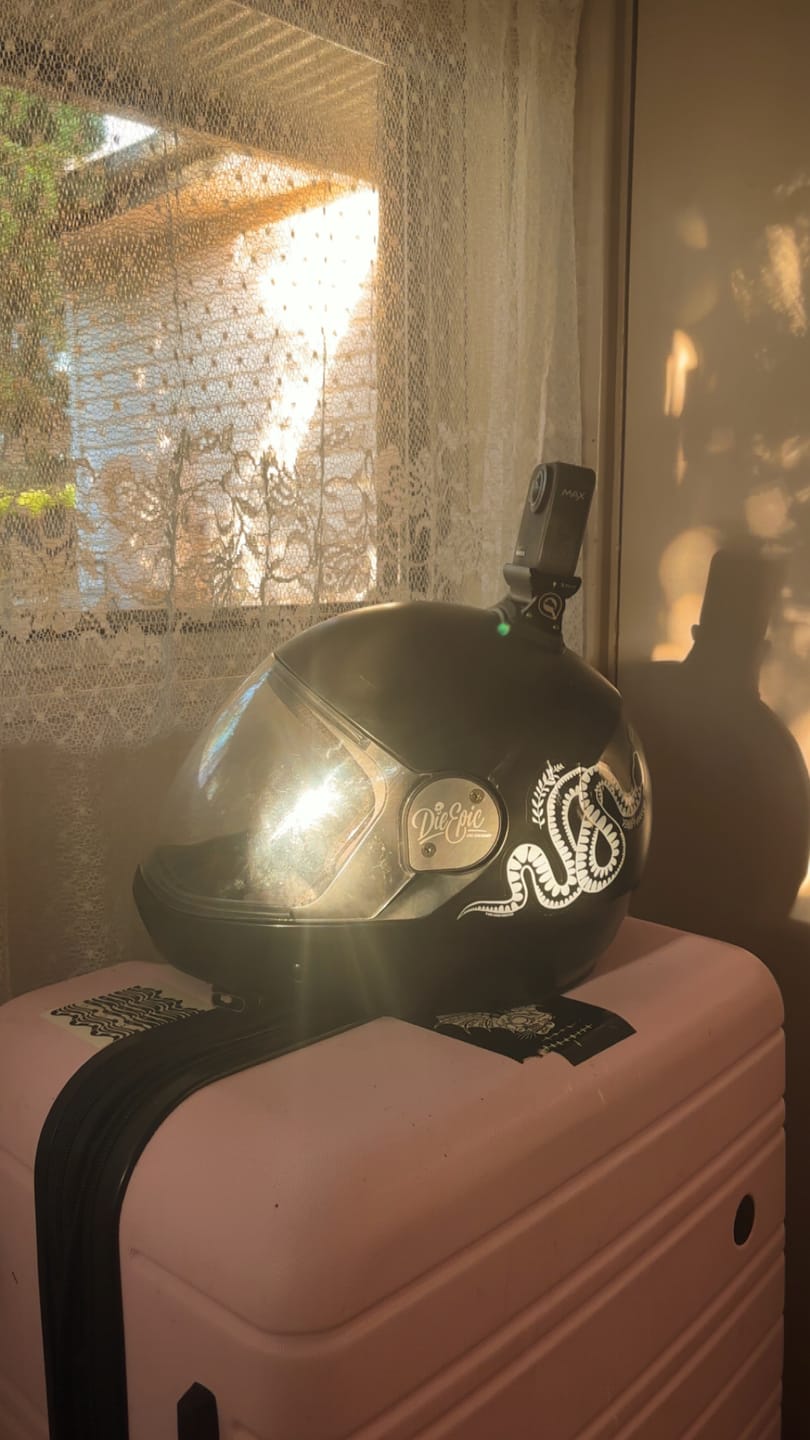 Customer photo review of Die Epic Cookie G4 Helmet Aluminum Side Plates