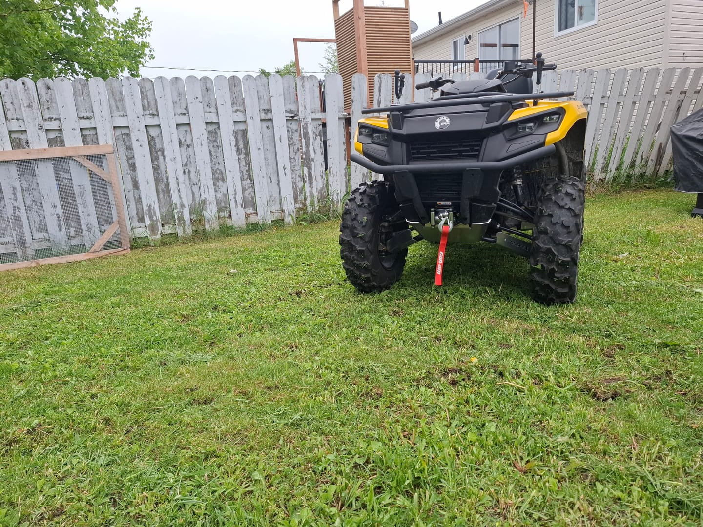 Customer photo review of Full Skid Plate Kit — Can-Am Outlander MAX 500/700 (2023+)