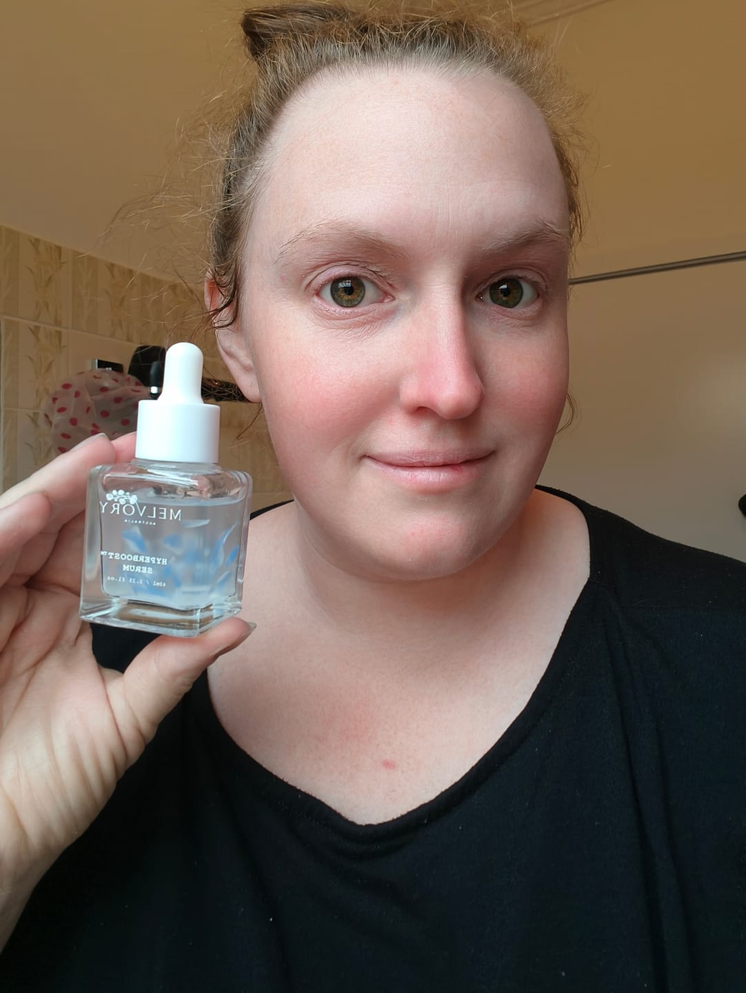Customer photo review of Hyaluronic HyperBoost Serum