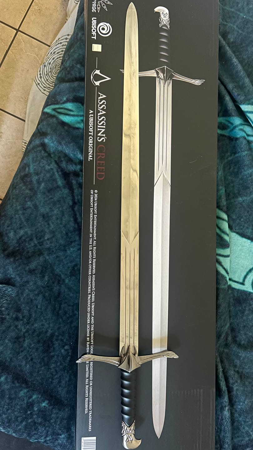 Customer photo review of Altaïr's Sword - Assassin's Creed