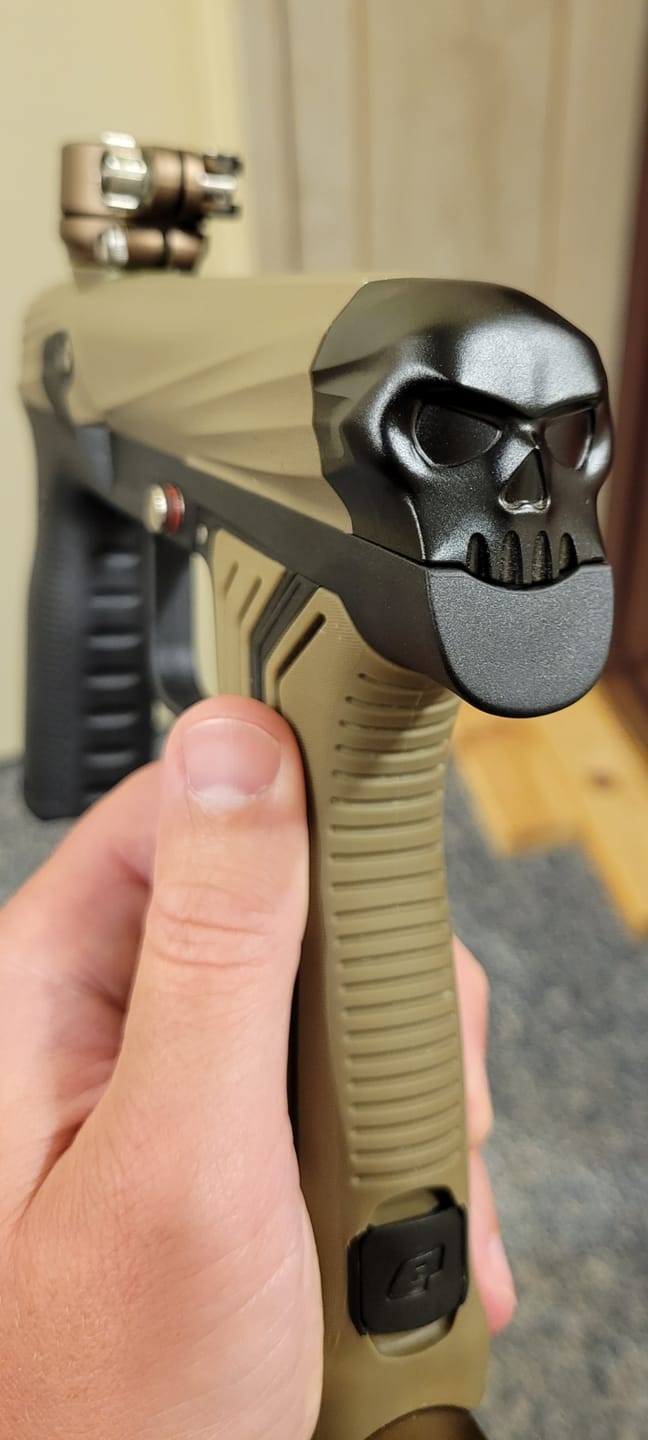 Customer photo review of ETHA3 SKULL BACK CAP