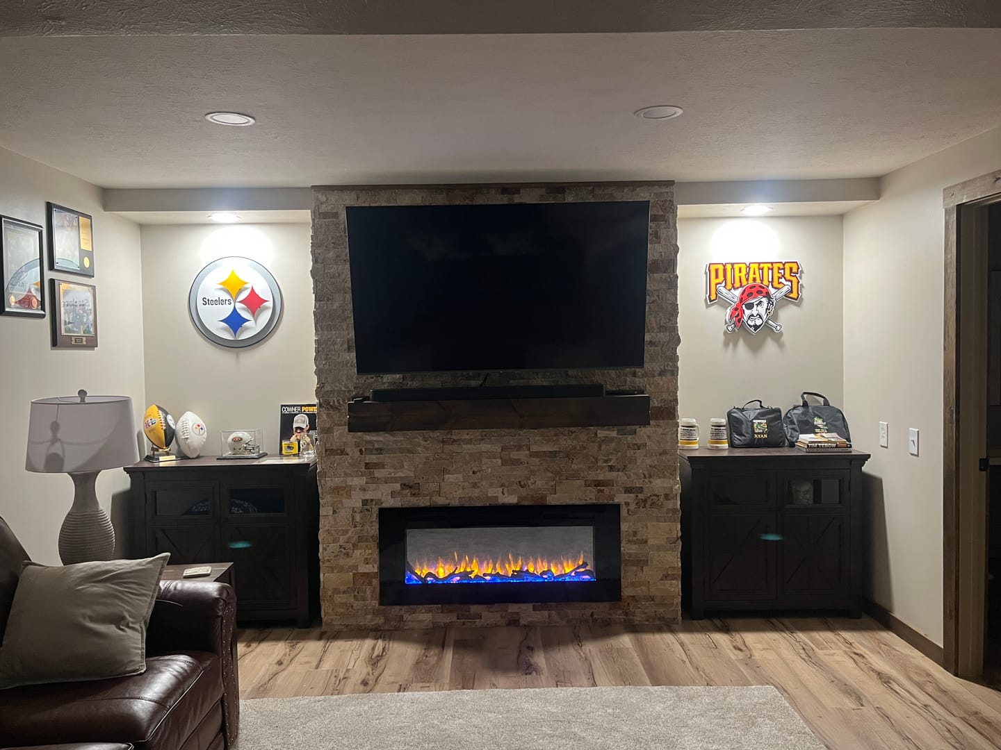 Customer photo review of Pittsburgh Pirates "1997" 3D Vintage Metal Wall Art