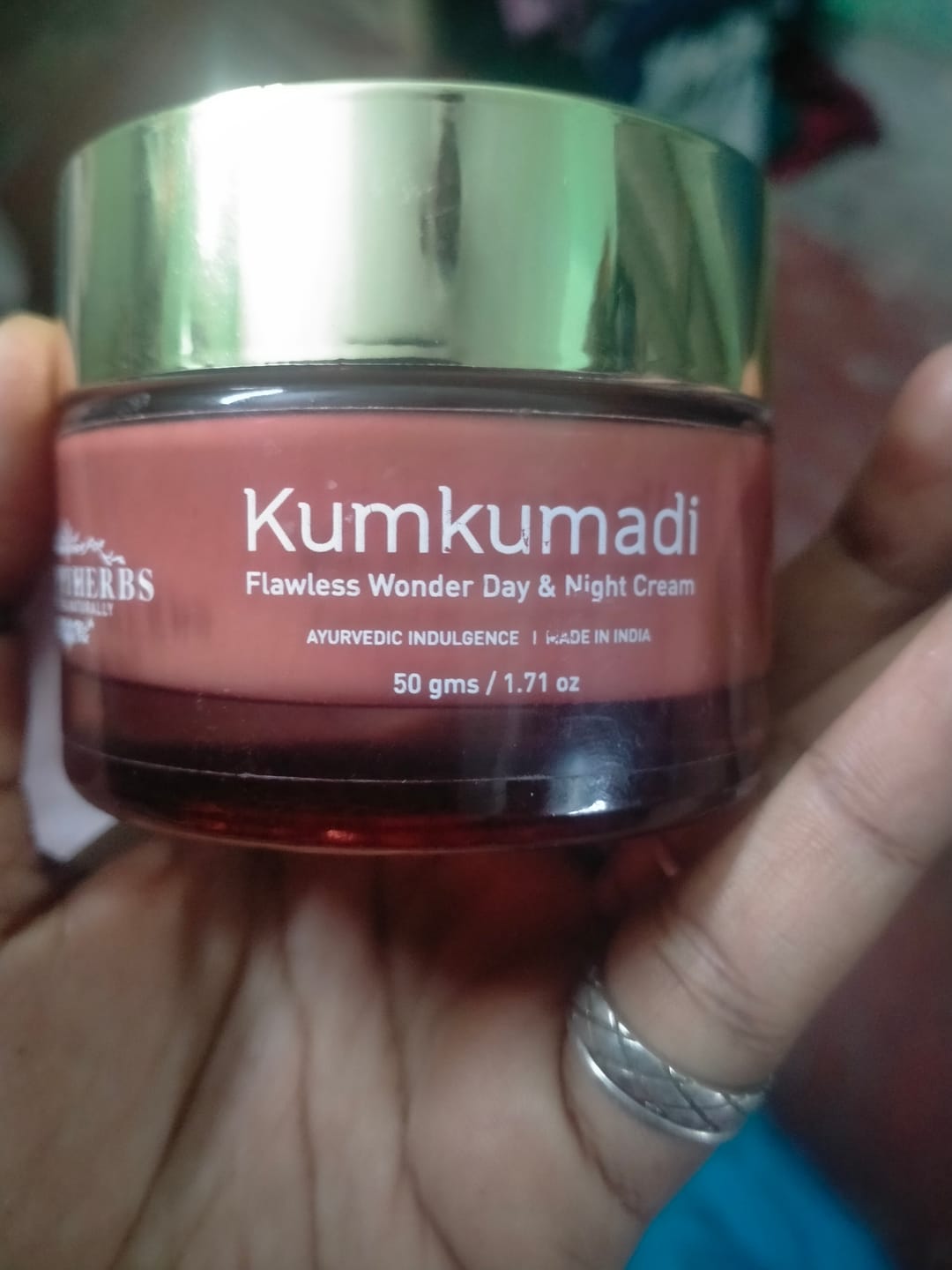 Customer photo review of Kumkumadi Flawless Beauty Day & Night Cream