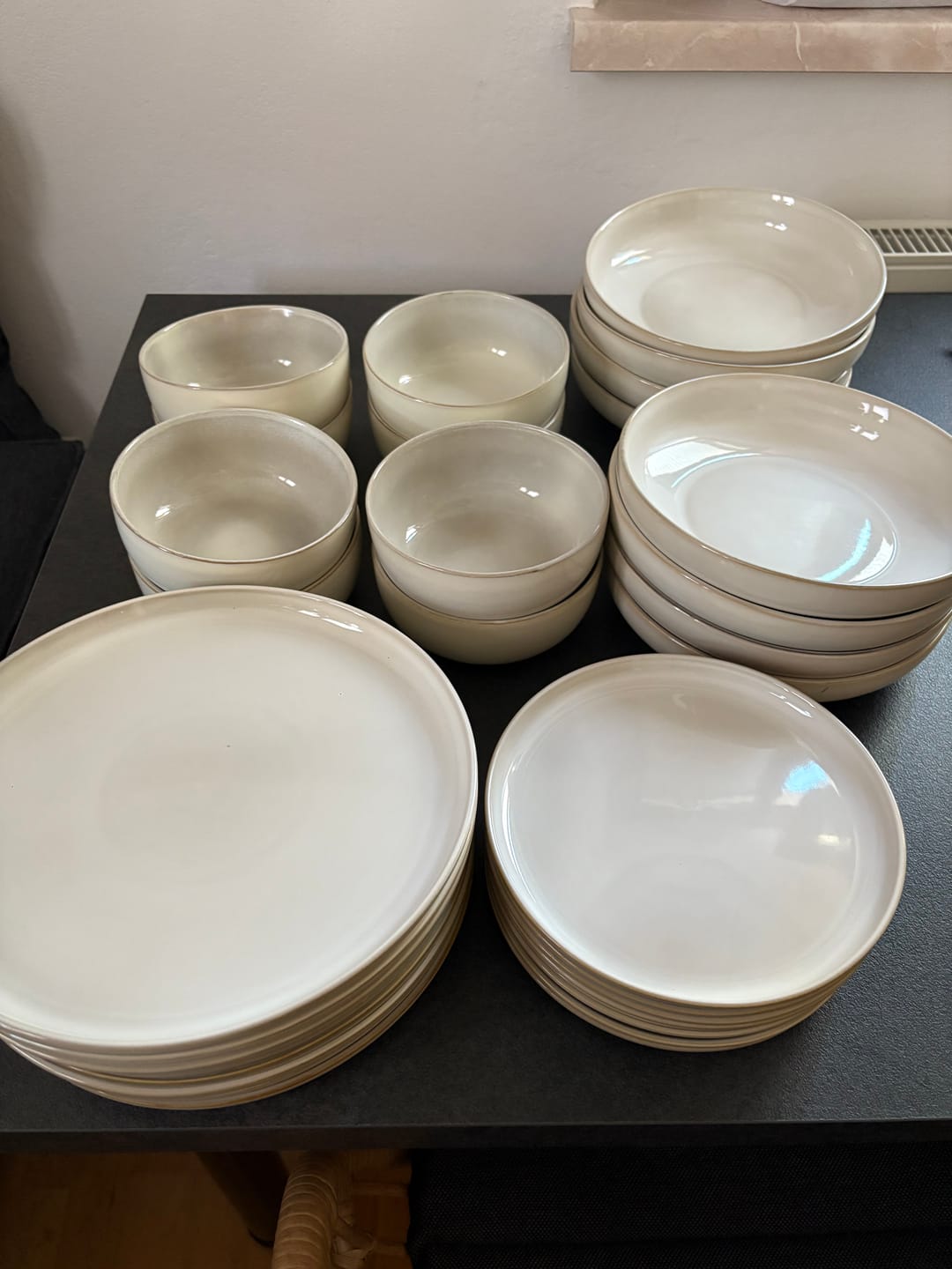 Customer photo review of Scandic Sails - großer Teller (4er Set)