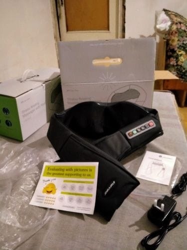 Customer photo review of Back Neck And Shoulder Massager