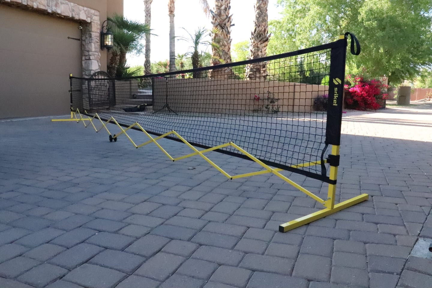 Customer photo review of FlashCourt Portable Pickleball Net