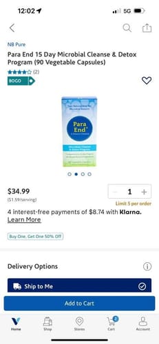 Customer photo review of Mouthology Toothpaste (3 pack)