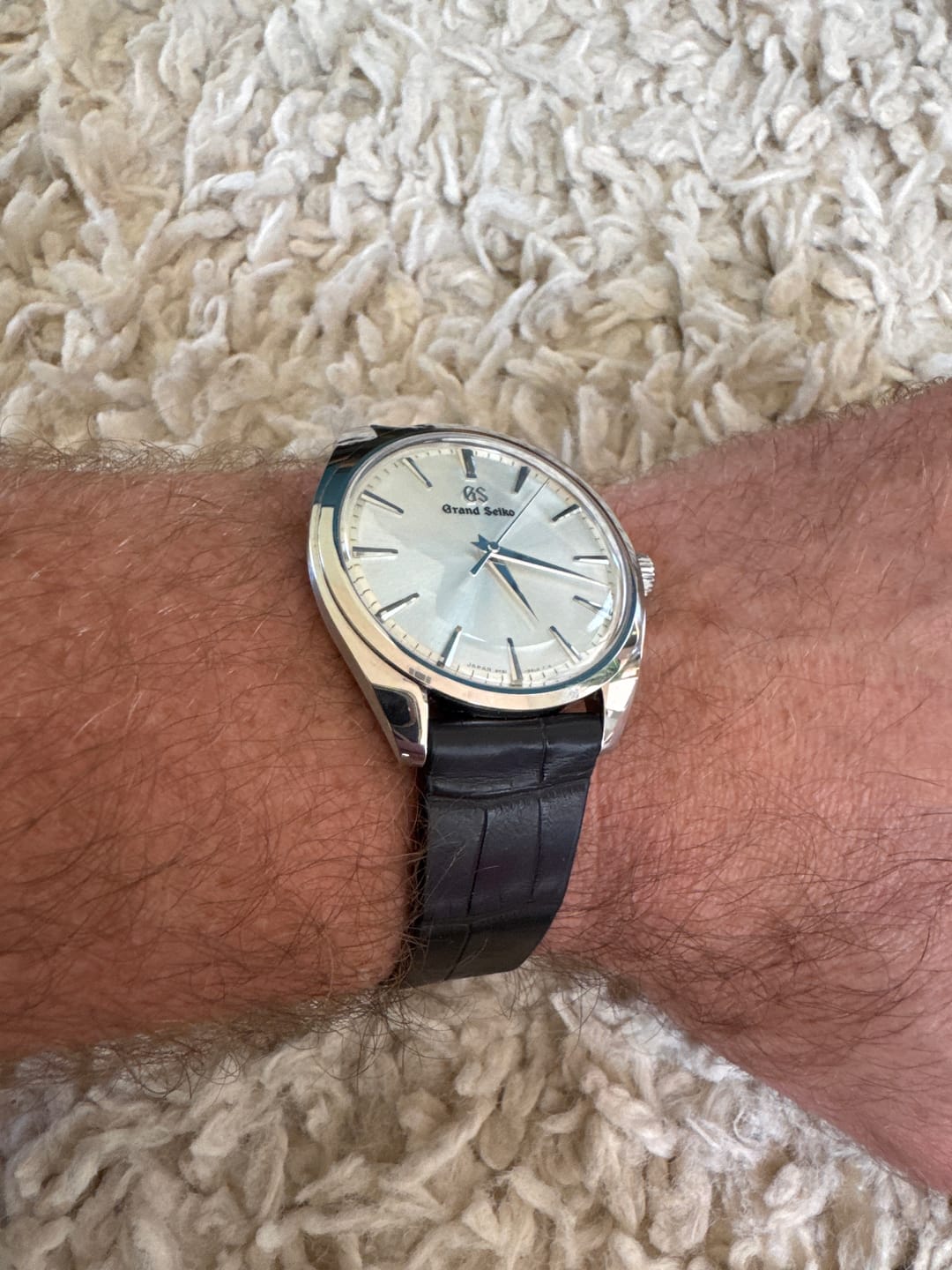 Customer photo review of Matte Black Alligator