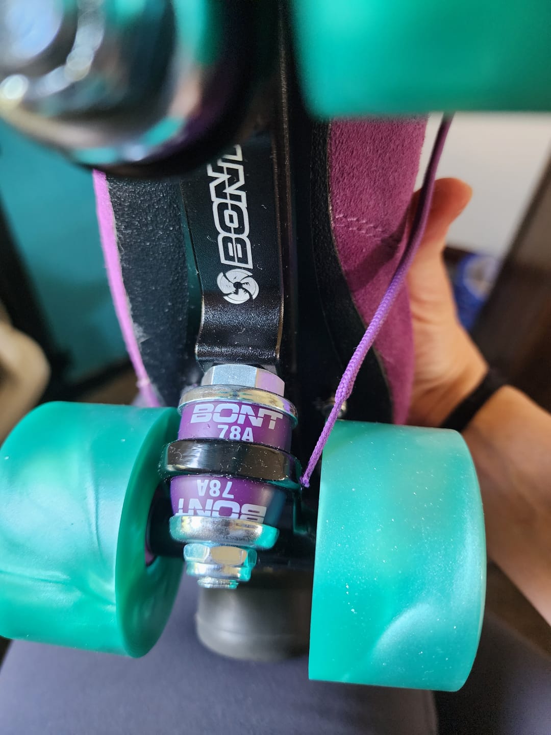Customer photo review of Roller Skate 78A/83A/88A/93A Cushions