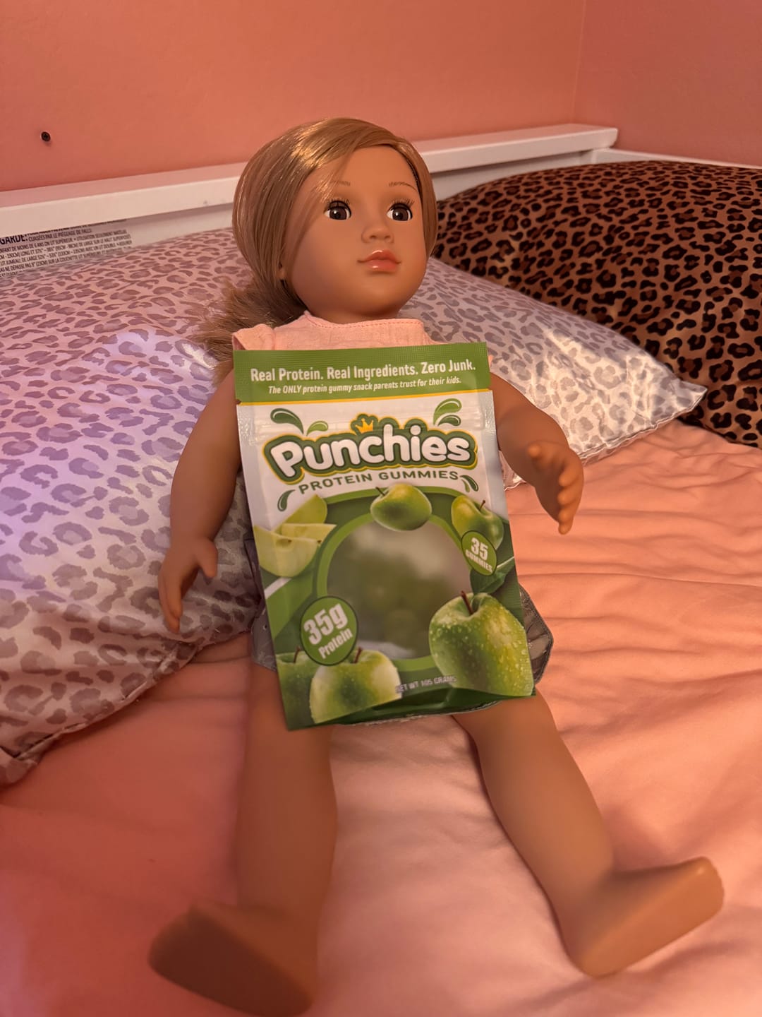 Customer photo review of Protein Gummies for Kids